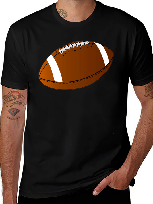 Football Graphic T-Shirt - Soft Cotton Tee