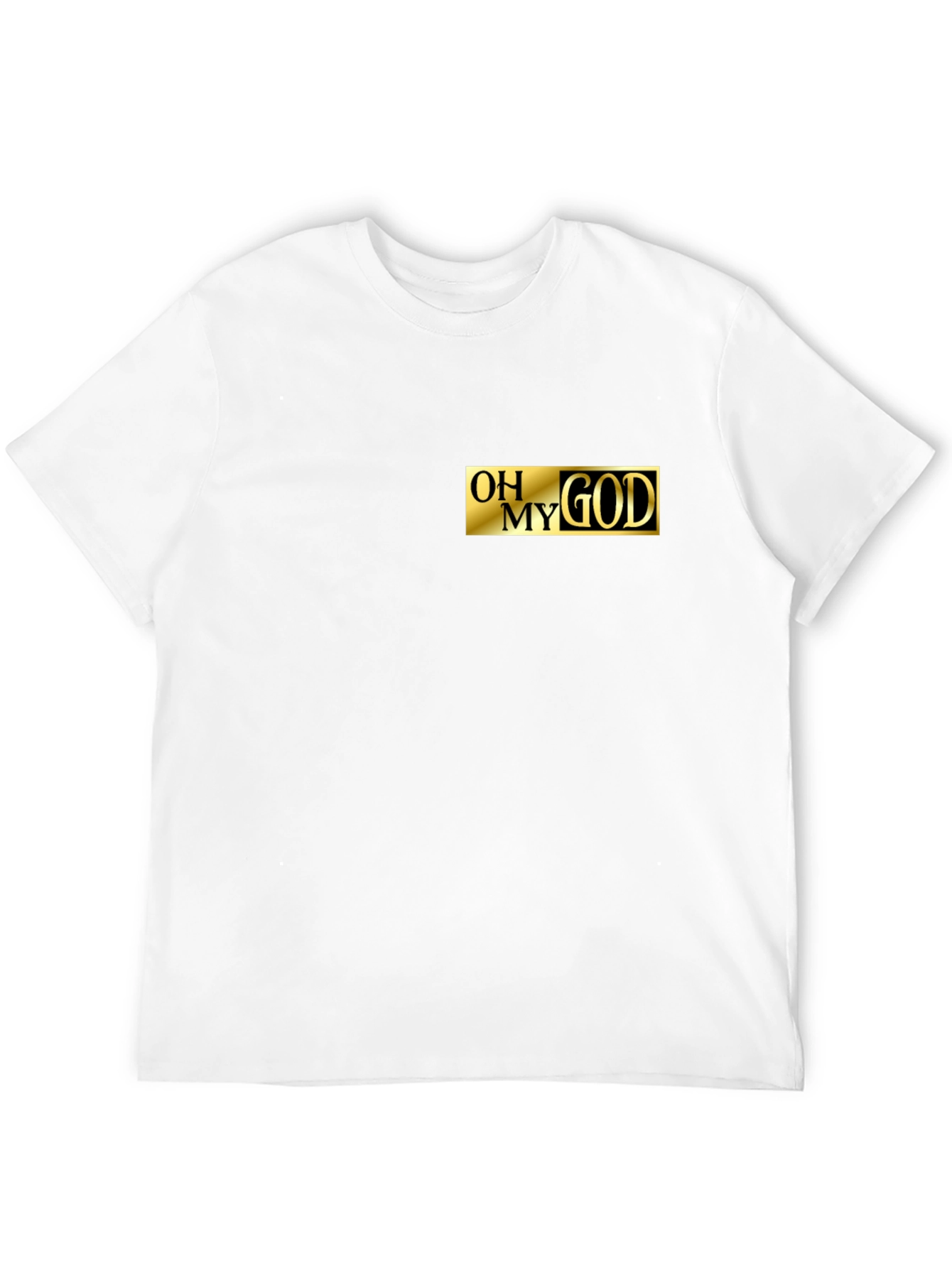 Oh My God T-Shirt - Graphic Print Tee