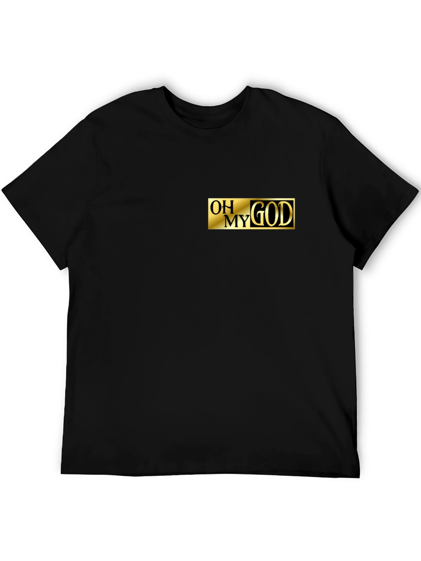 Oh My God T-Shirt - Graphic Print Tee