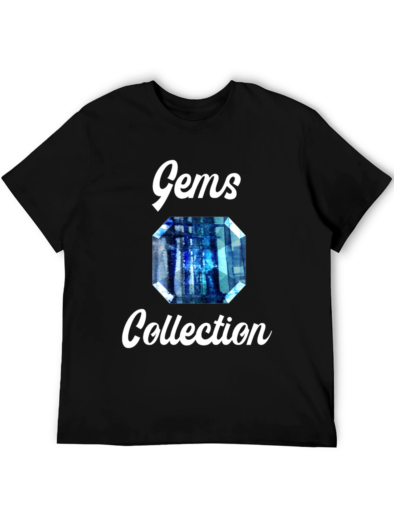 Gems Collection Graphic Tee - Stylish Gemstone Design