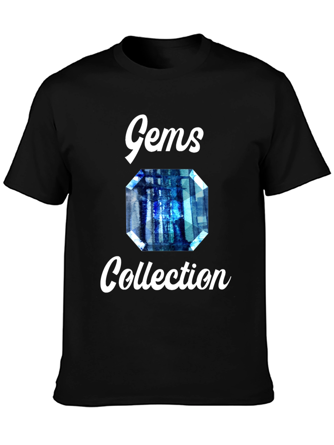 Gems Collection Graphic Tee - Stylish Gemstone Design