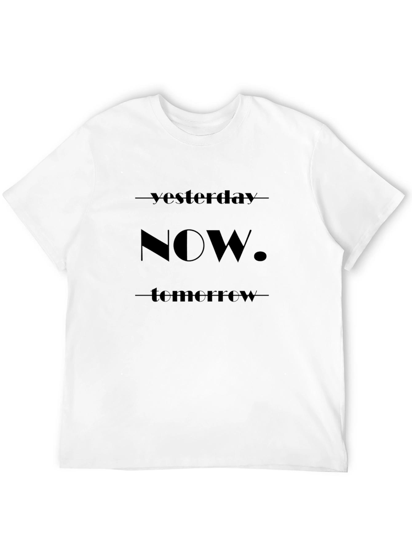 Yesterday Now Tomorrow Graphic Tee - Mens