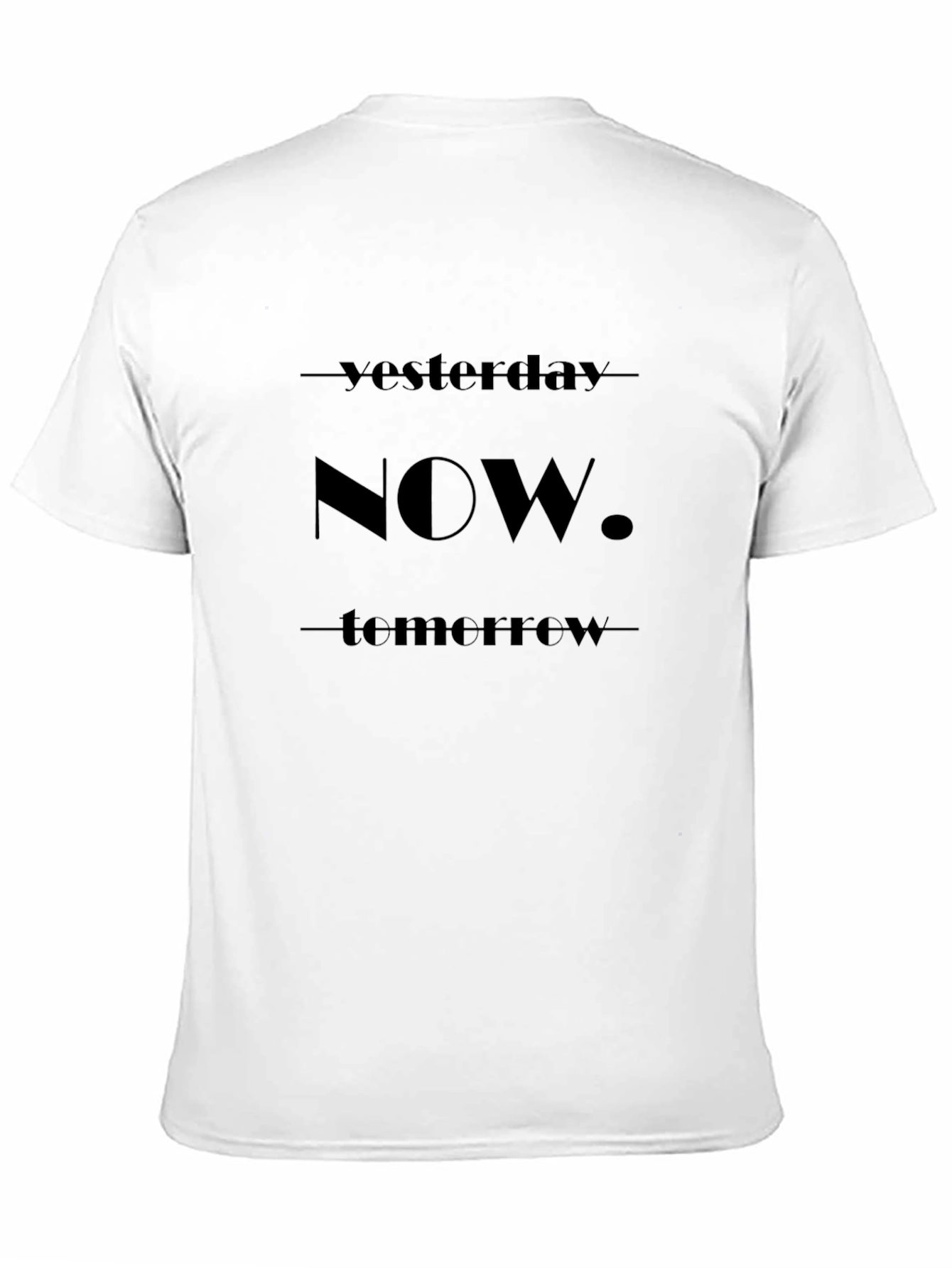 Yesterday Now Tomorrow Graphic Tee - Mens