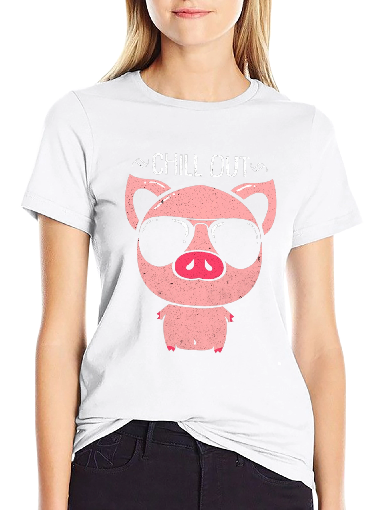 Chill Out Pig T-Shirt