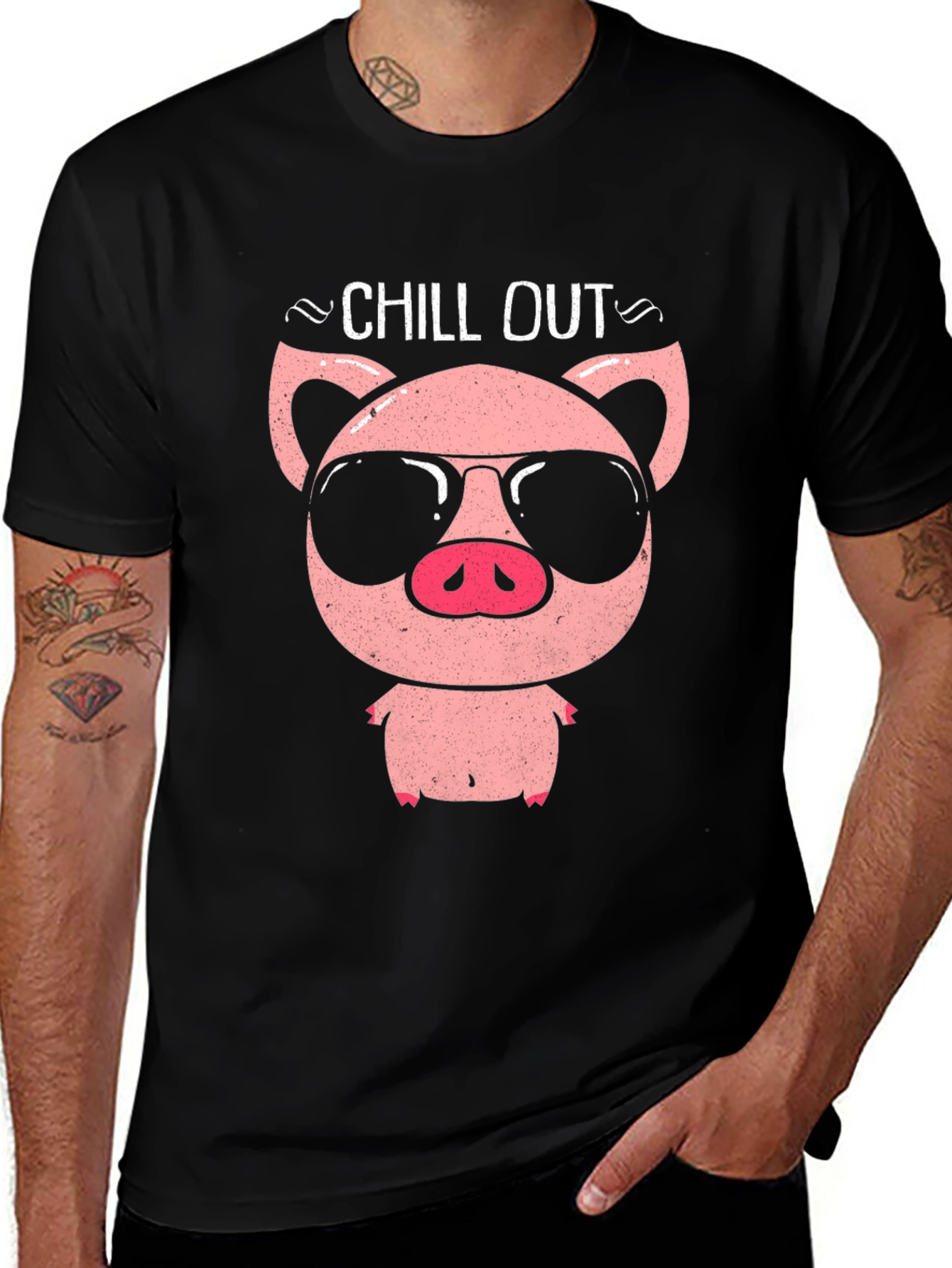 Chill Out Pig T-Shirt