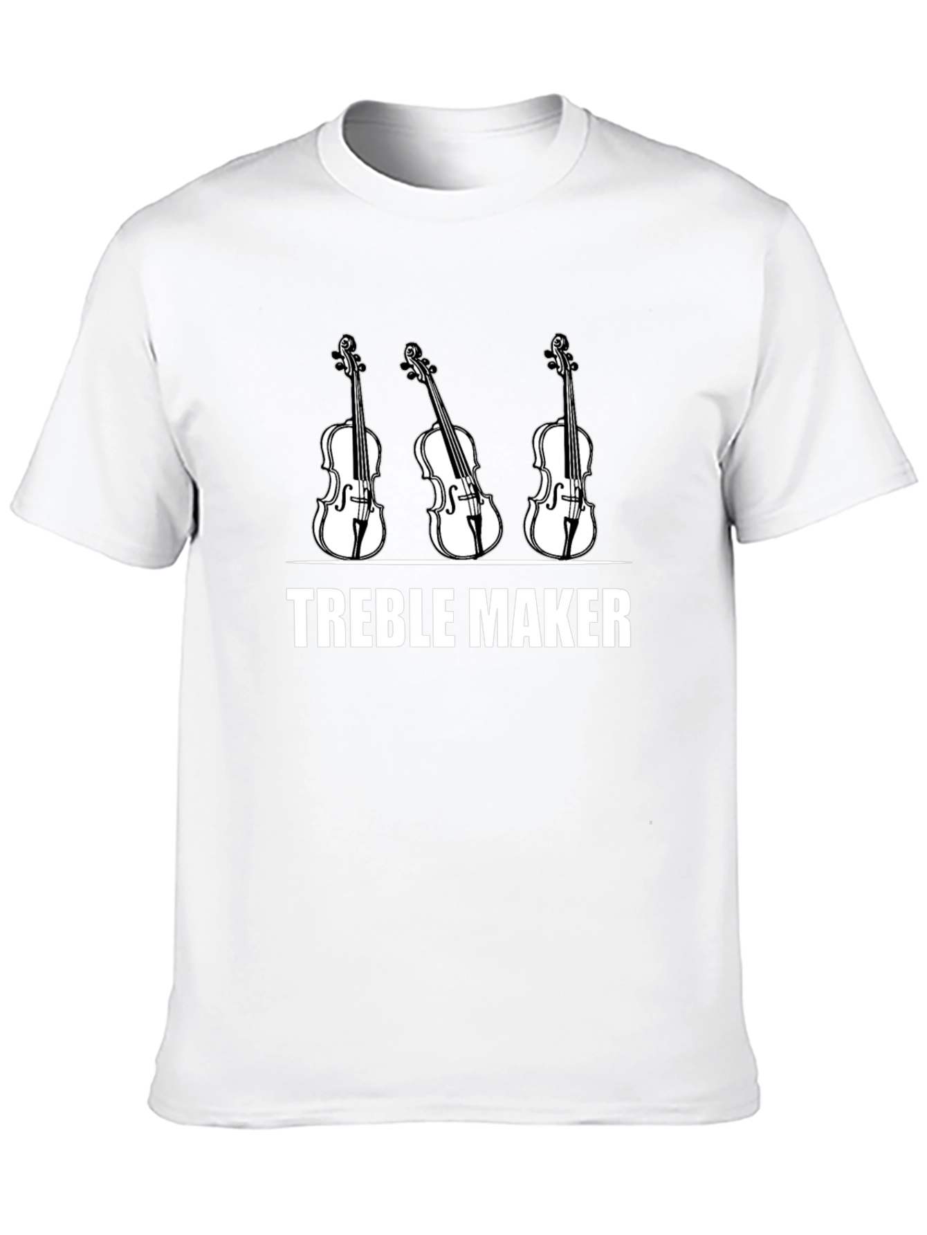 Treble Maker Graphic Tee - Musician Humor T-Shirt