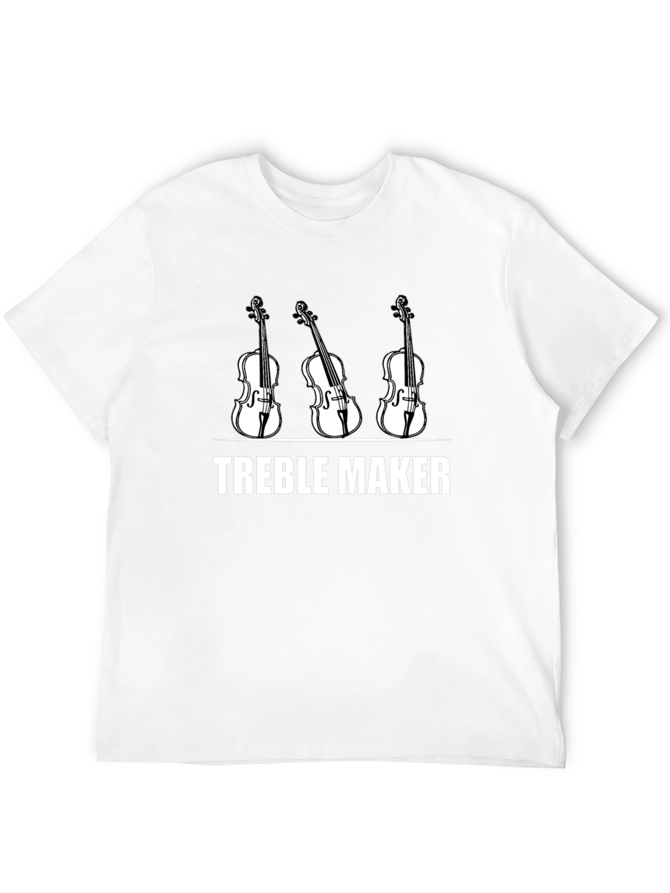 Treble Maker Graphic Tee - Musician Humor T-Shirt