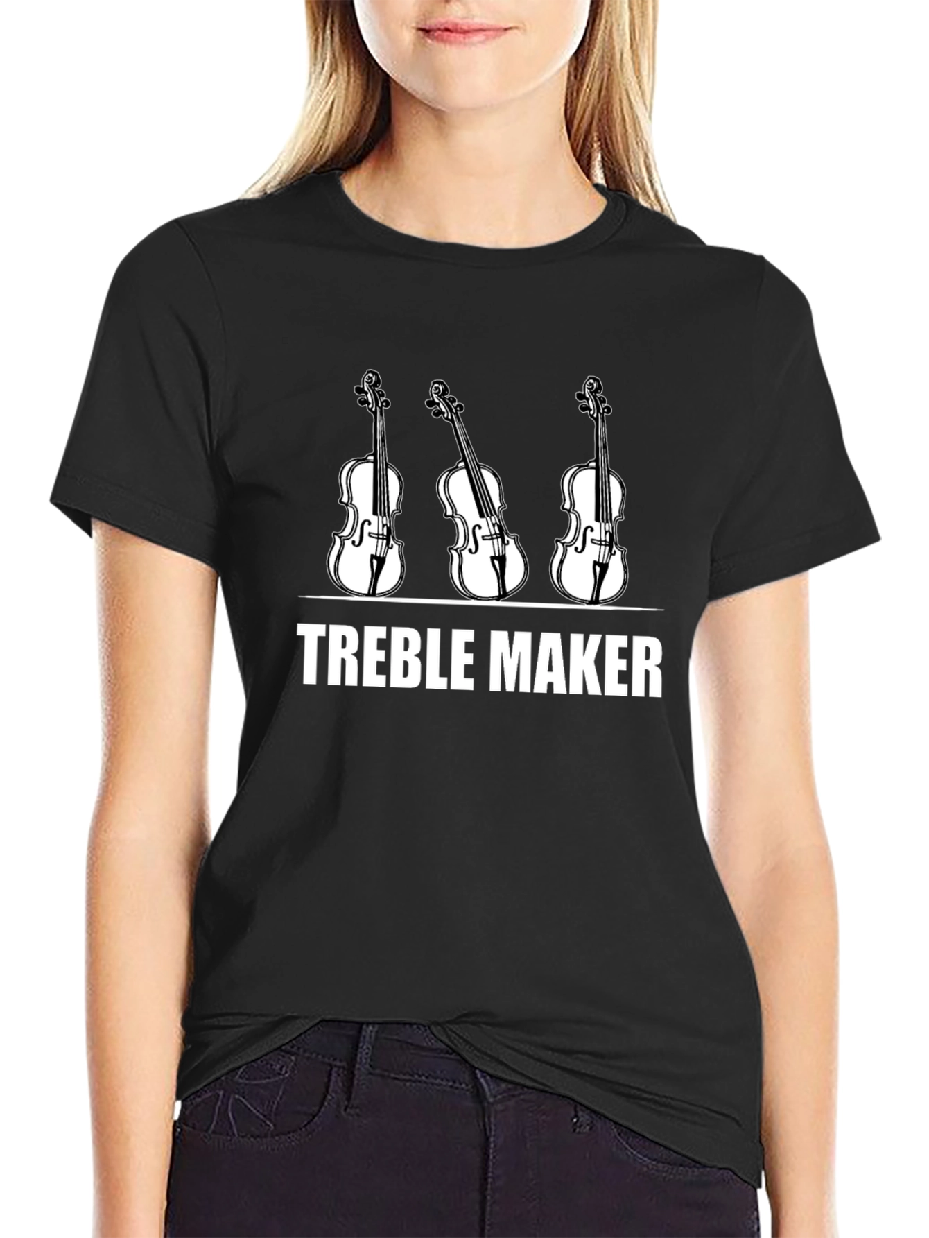 Treble Maker Graphic Tee - Musician Humor T-Shirt