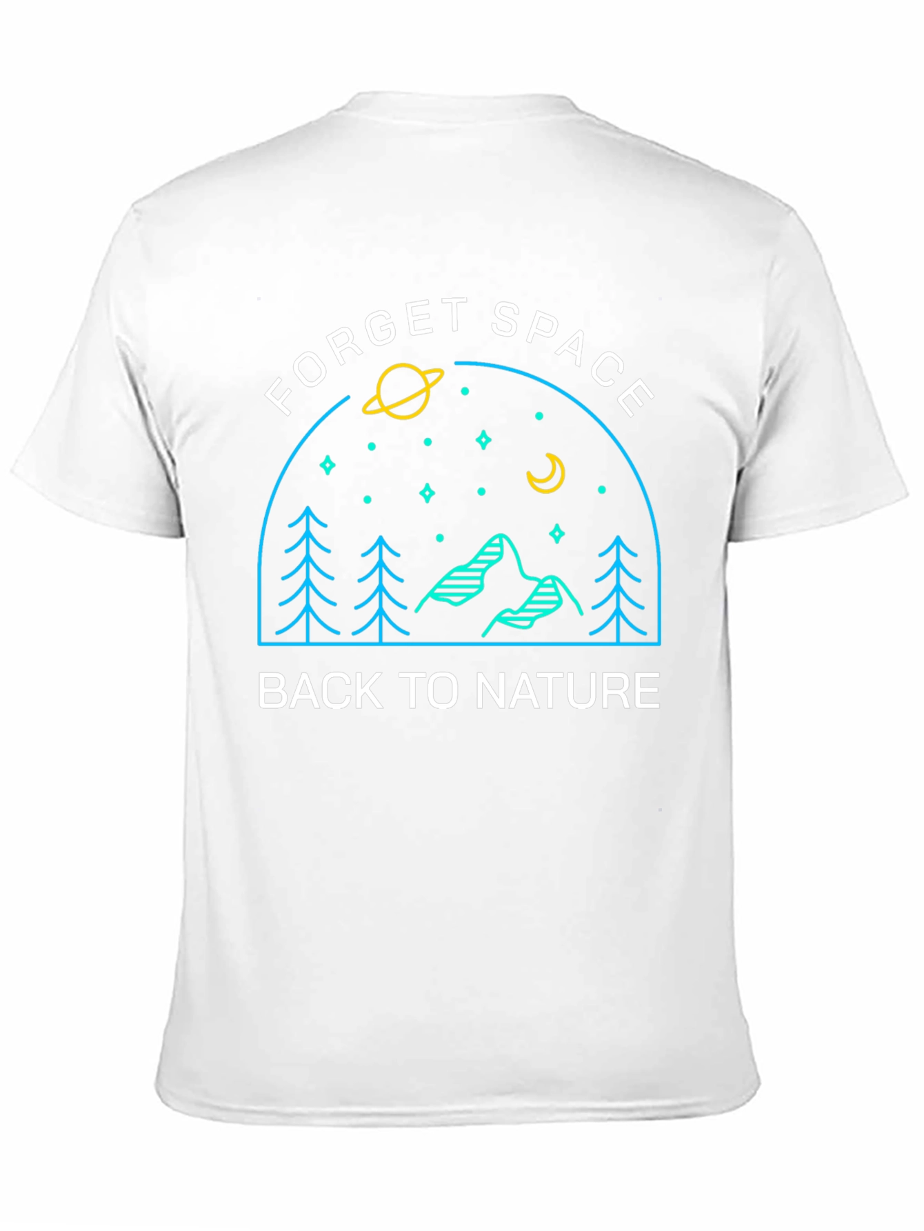 Forget Space Back to Nature Graphic Tee