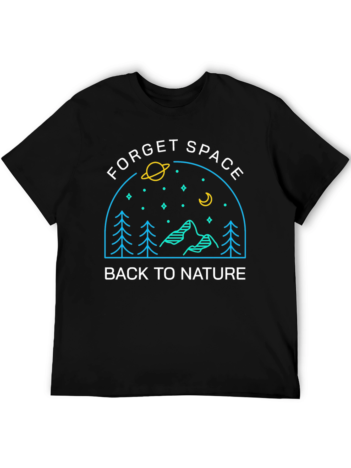 Forget Space Back to Nature Graphic Tee