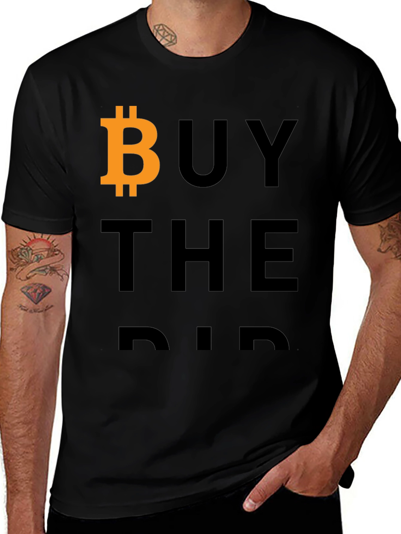 Buy The Dip Bitcoin T-Shirt Crypto Trader