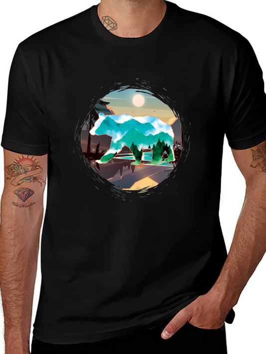 Bear Mountain T-Shirt - Nature Adventure Tee