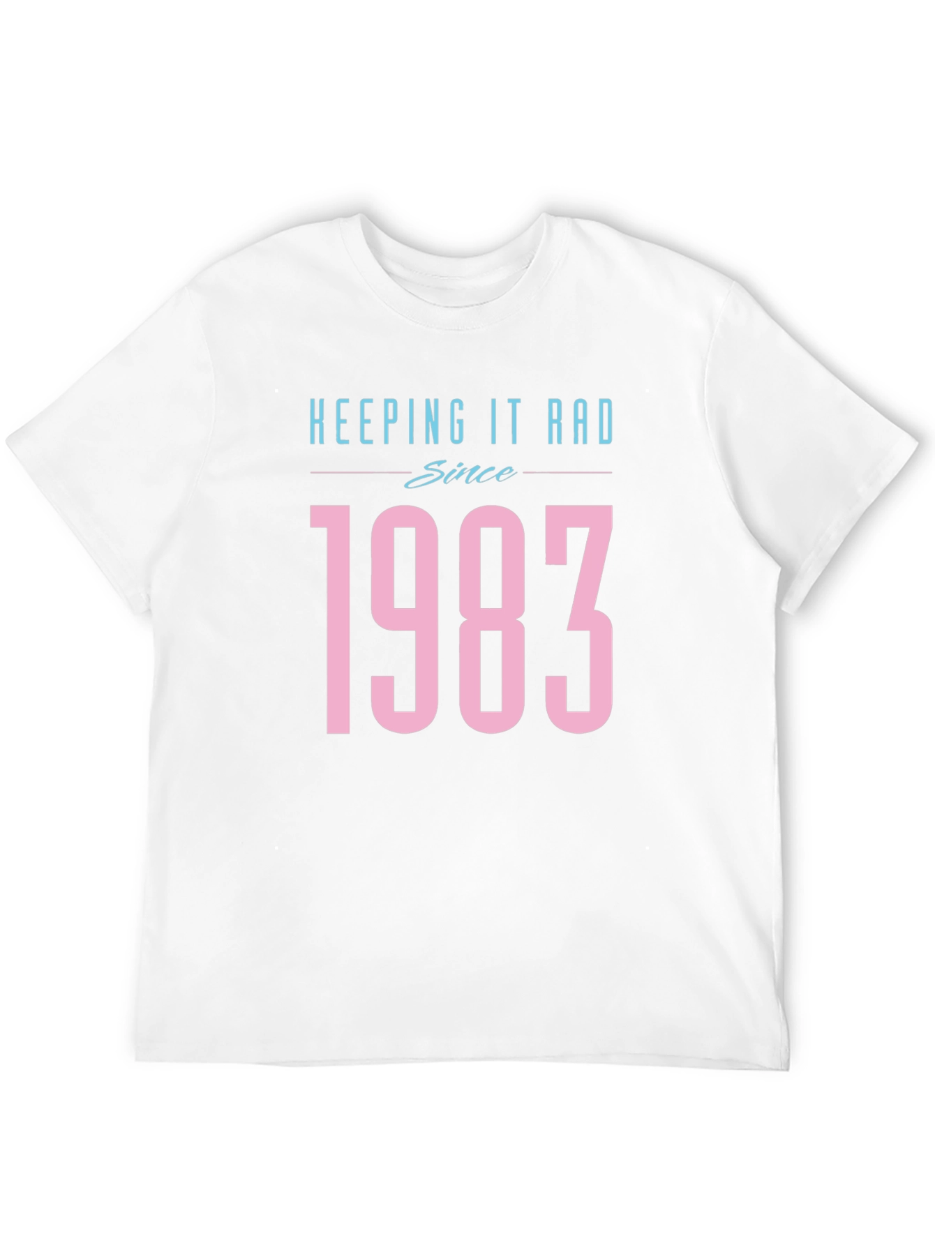 Keeping It Rad Since 1983 Black T-Shirt