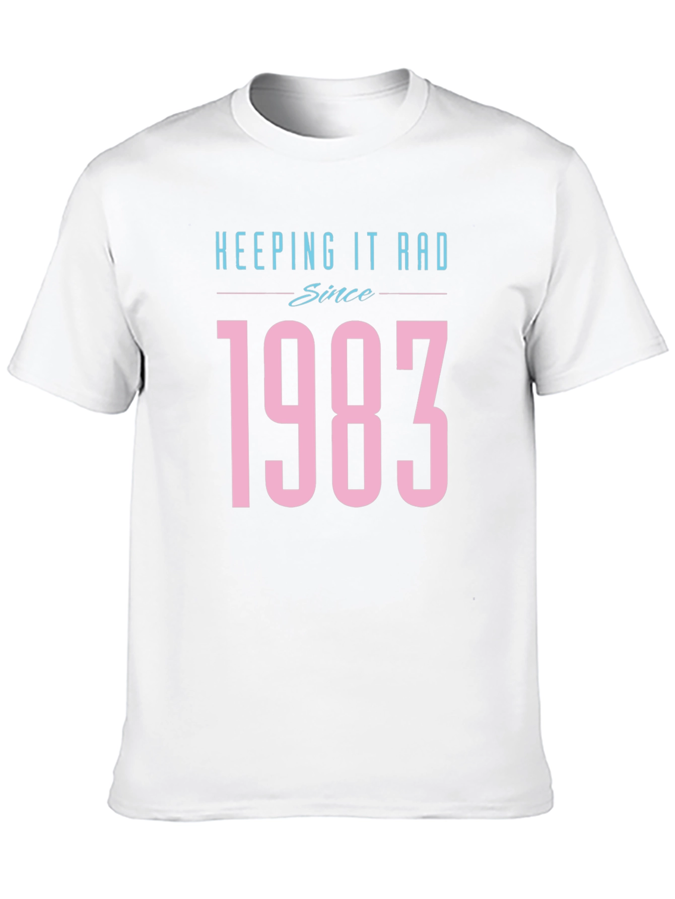 Keeping It Rad Since 1983 Black T-Shirt