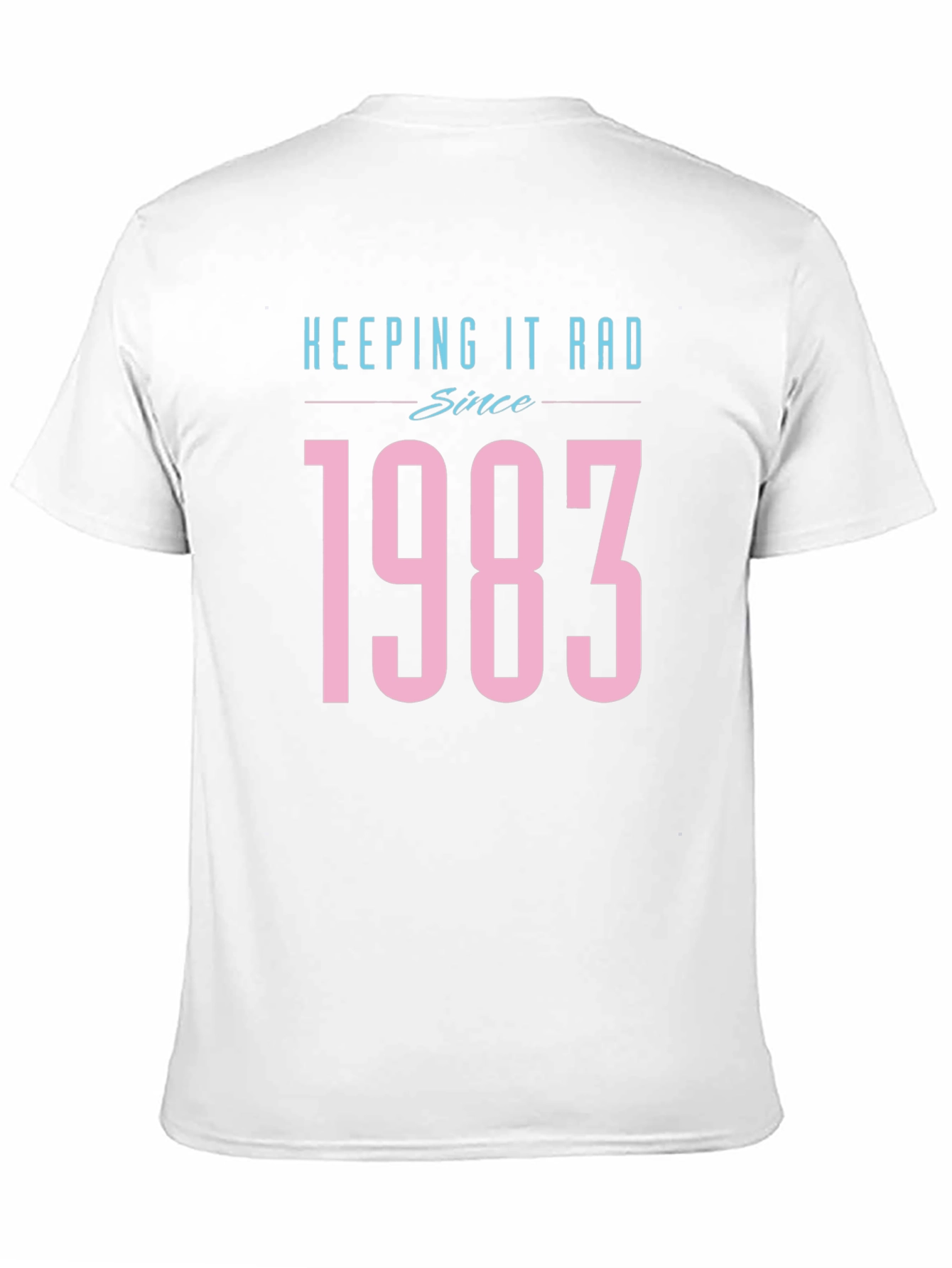 Keeping It Rad Since 1983 Black T-Shirt