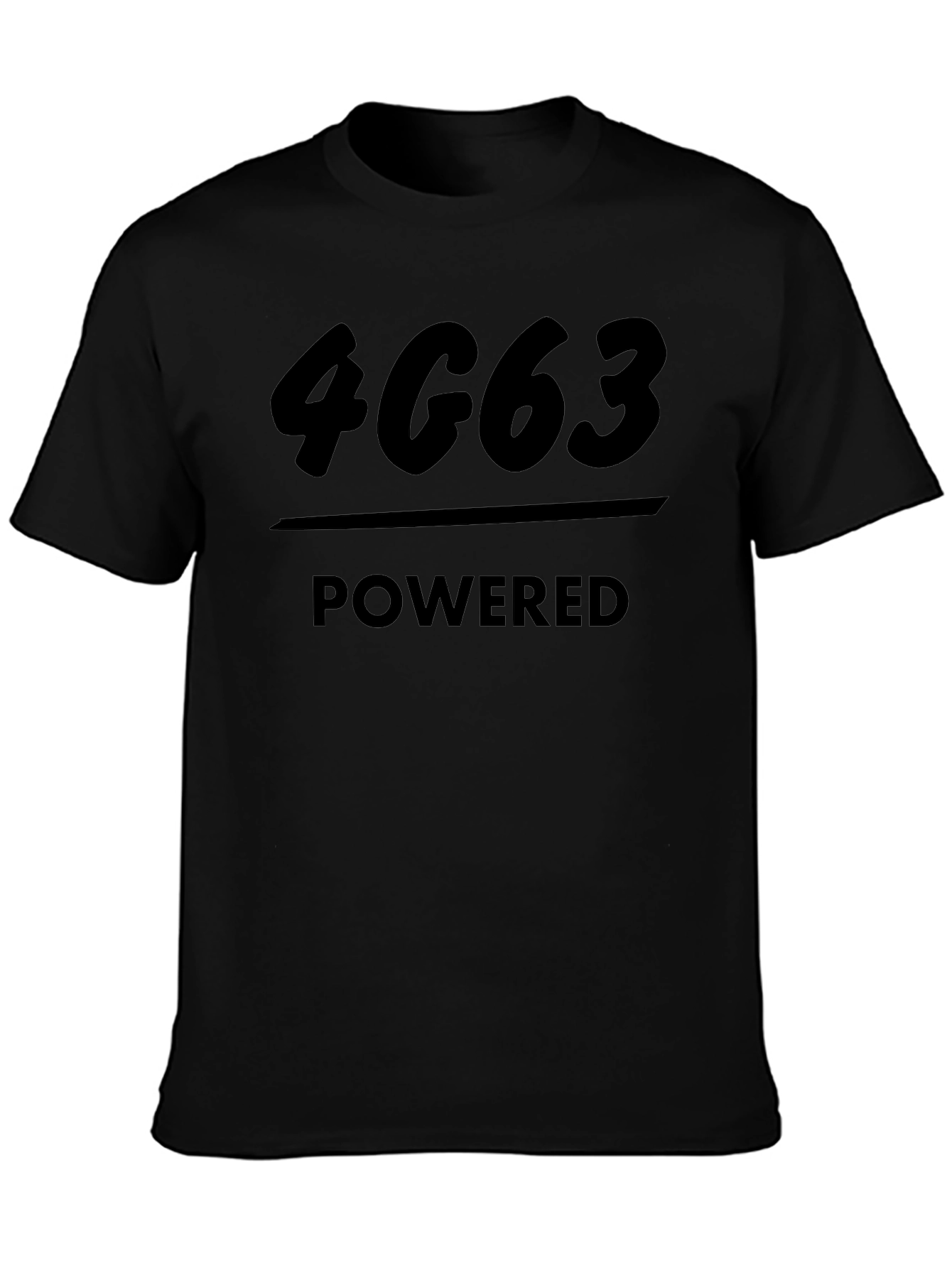 4G63 Powered Black T-Shirt