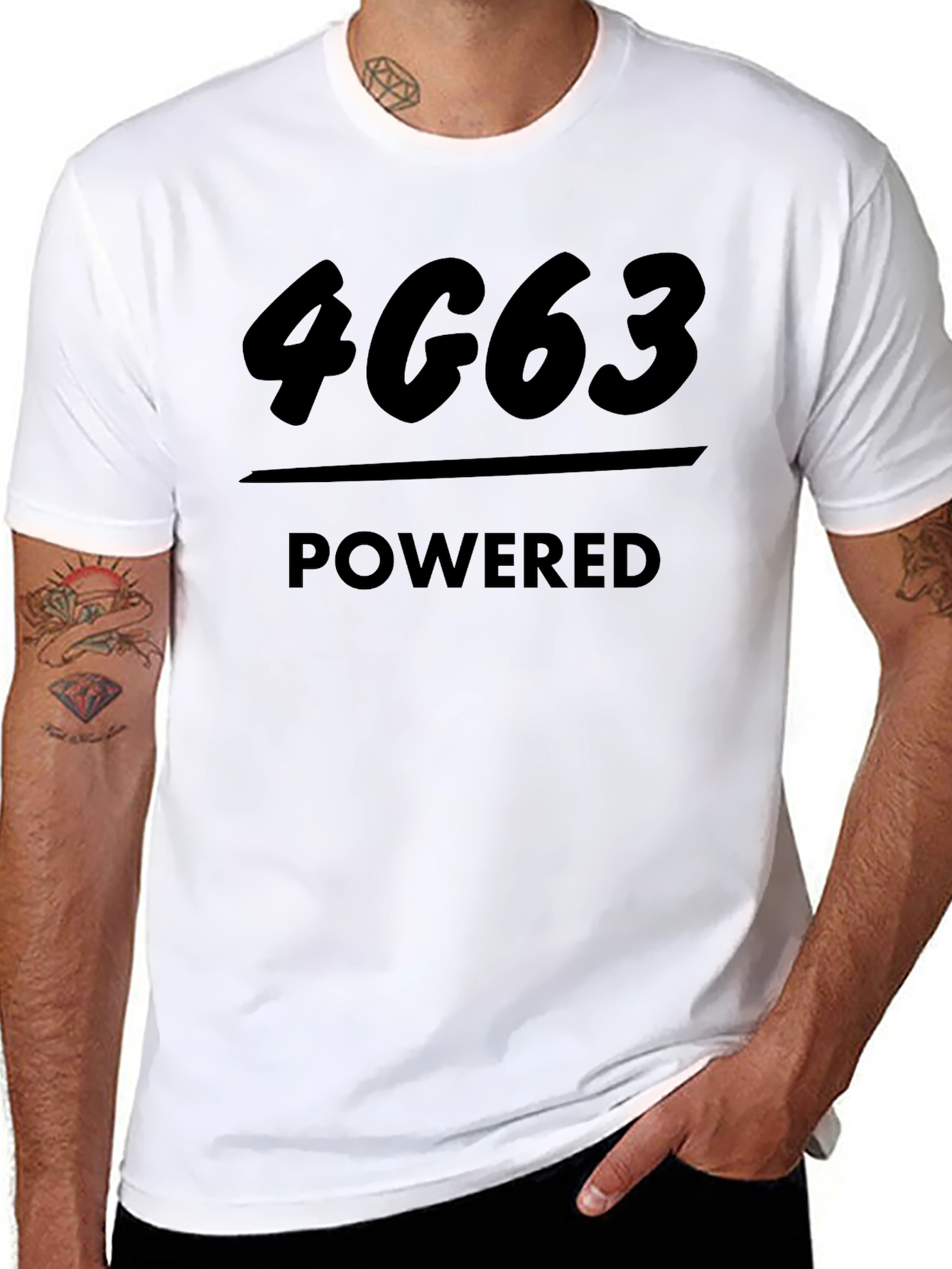 4G63 Powered Black T-Shirt