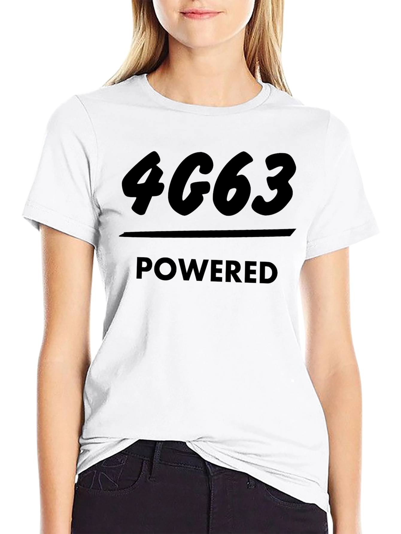 4G63 Powered Black T-Shirt