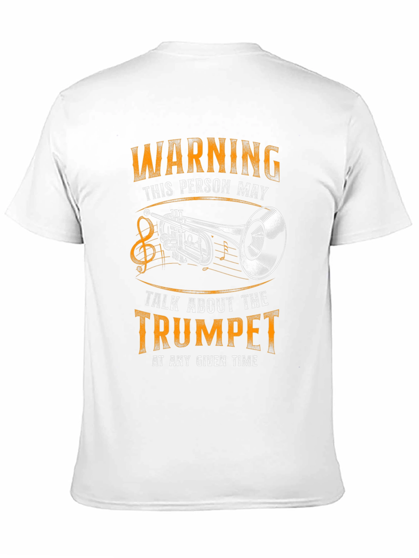 Warning Trumpet Player T-Shirt - Talk About Trumpet Anytime