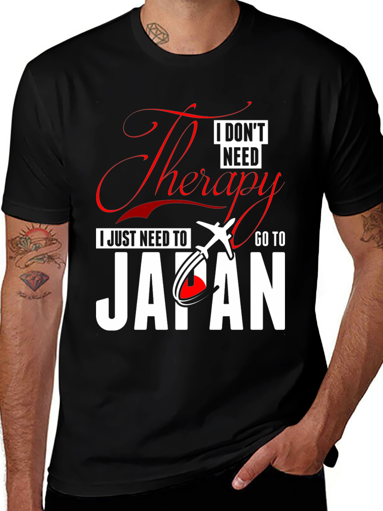 Therapy Japan Graphic Tee - Travel Destination T-Shirt