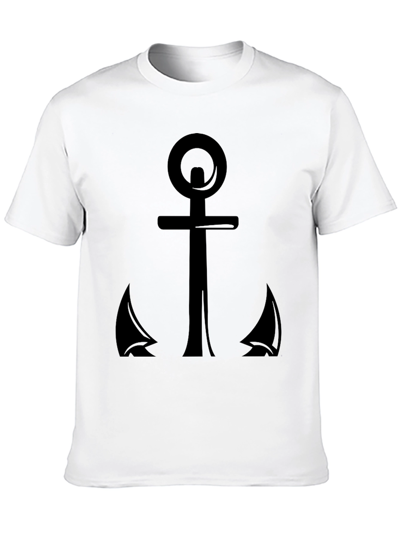 Anchor Graphic Tee - Nautical Style