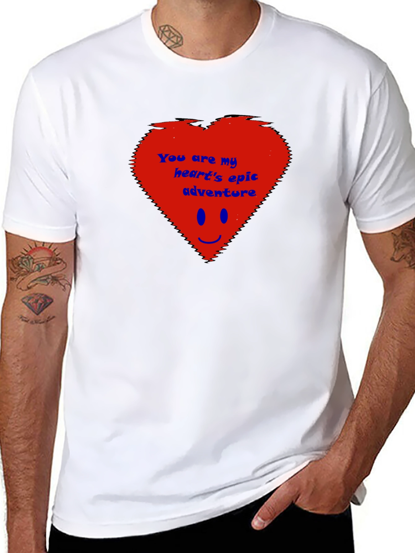 Hearts Epic Adventure Graphic Tee