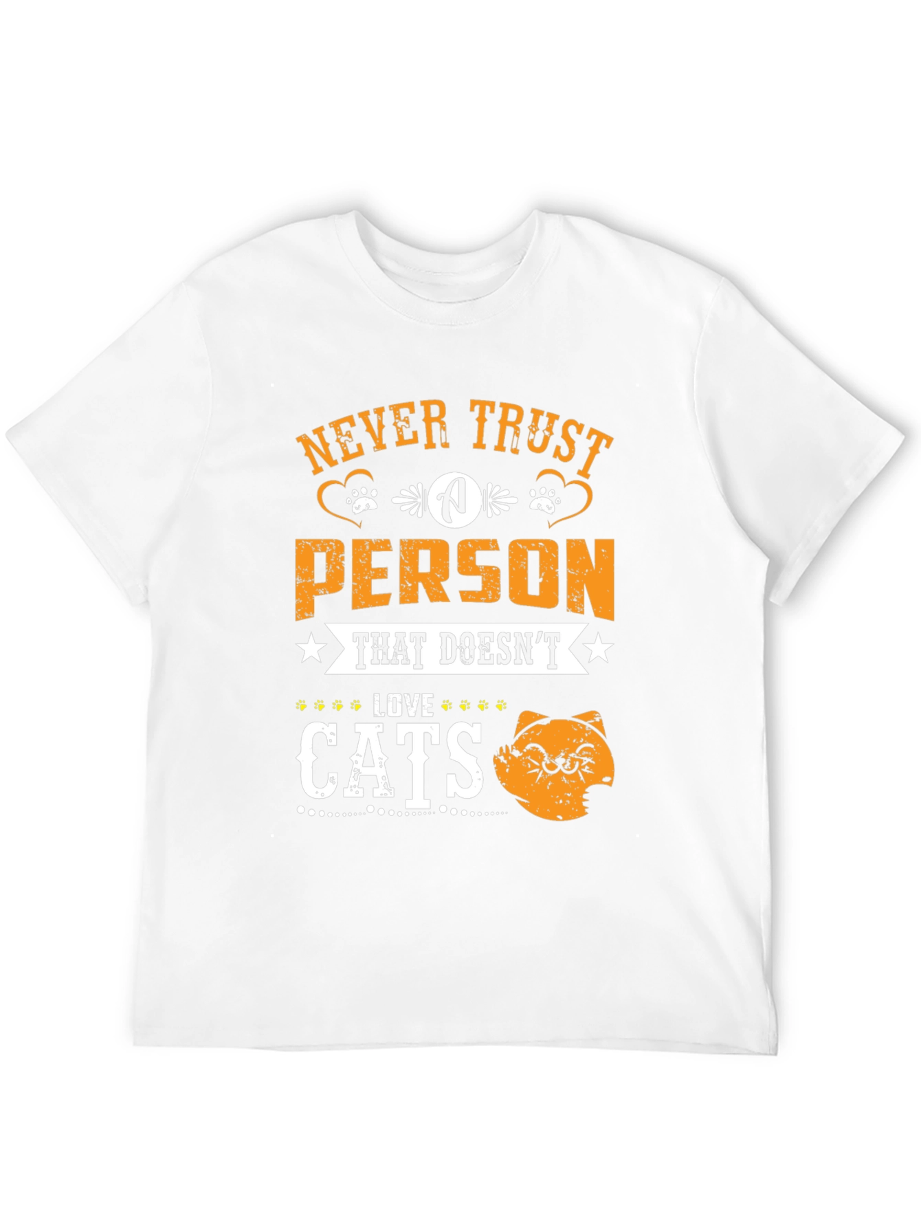 Never Trust a Person That Doesnt Love Cats T-Shirt
