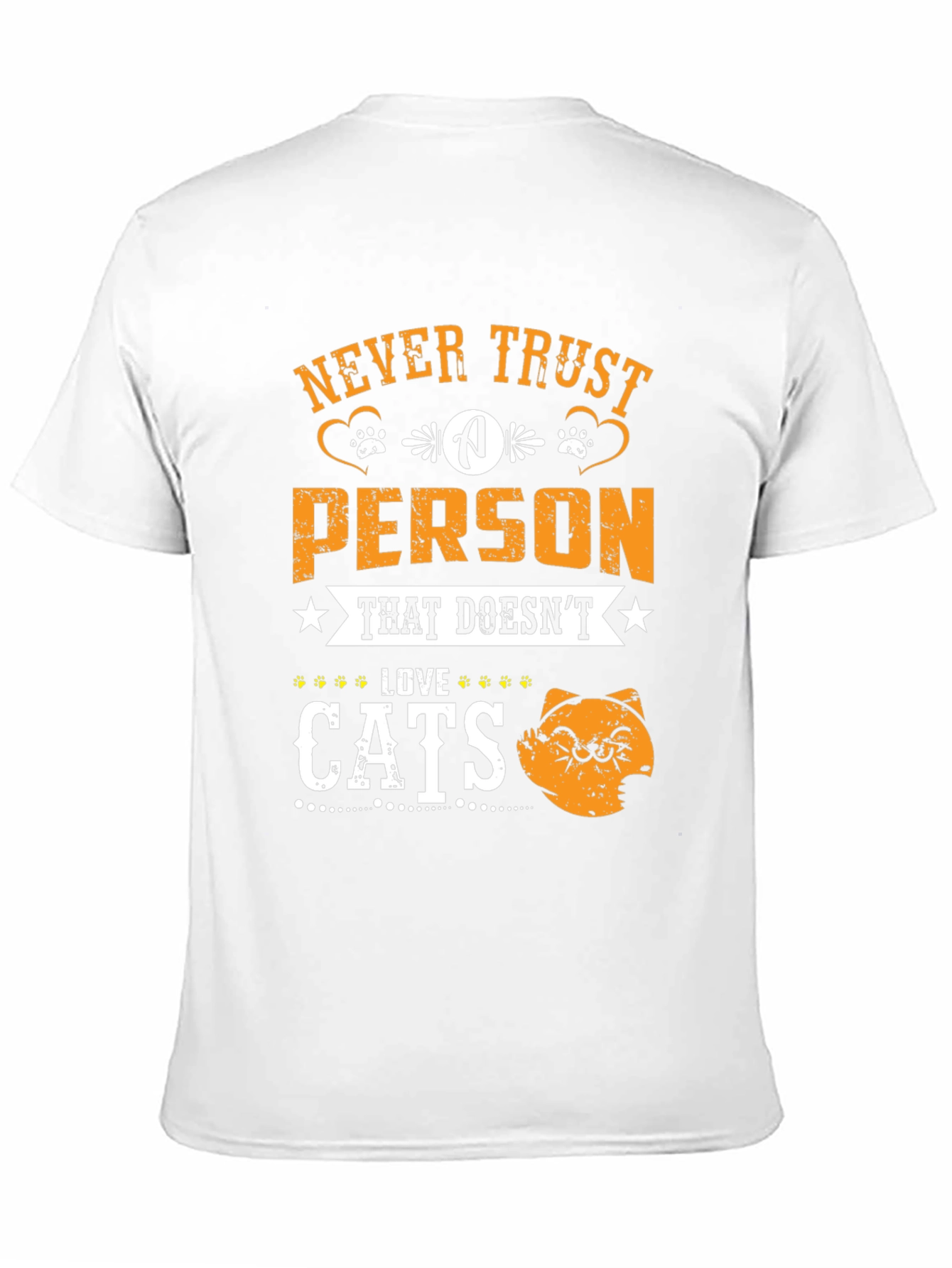 Never Trust a Person That Doesnt Love Cats T-Shirt