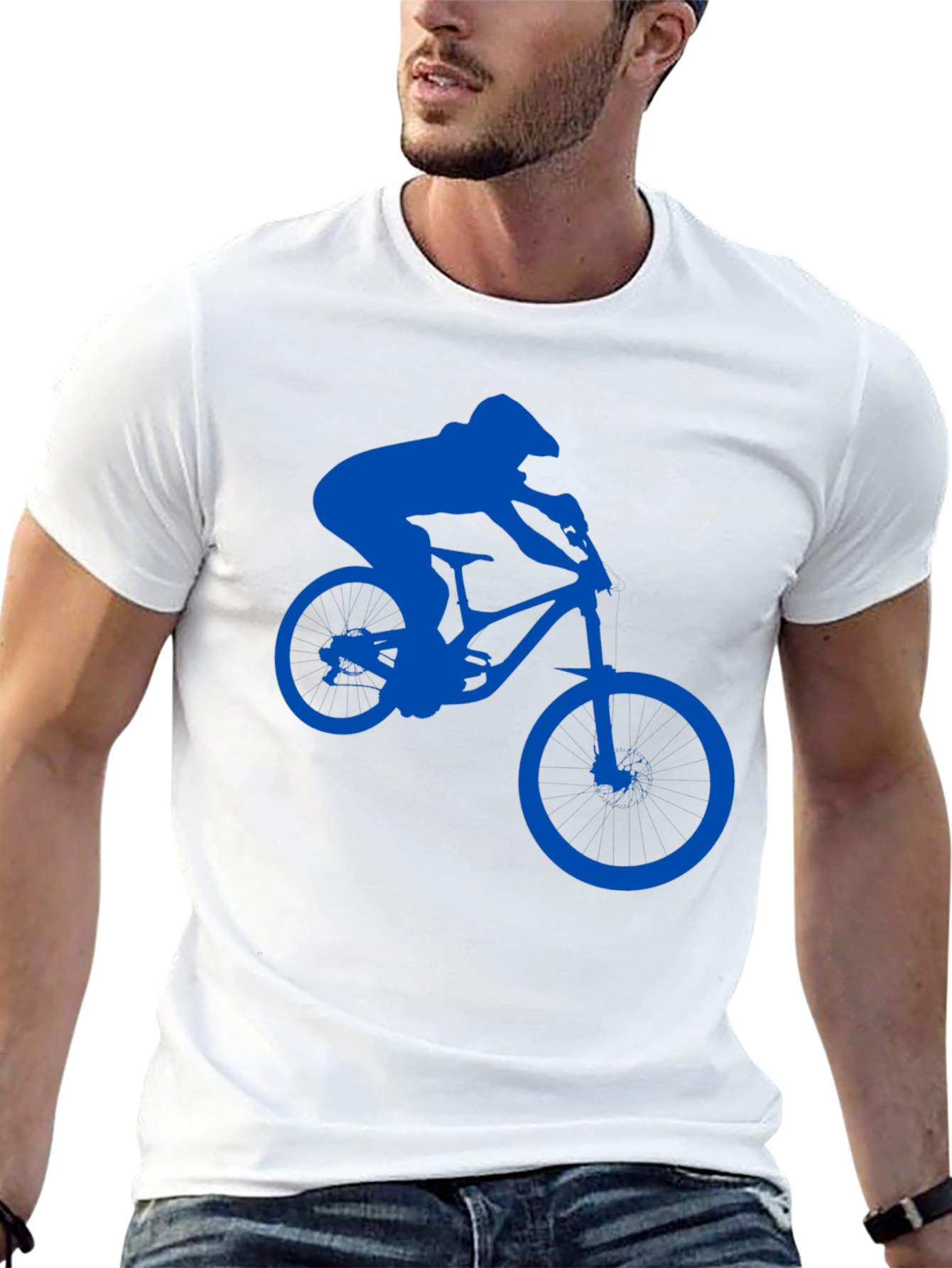 Mountain Biker T-Shirt - Black