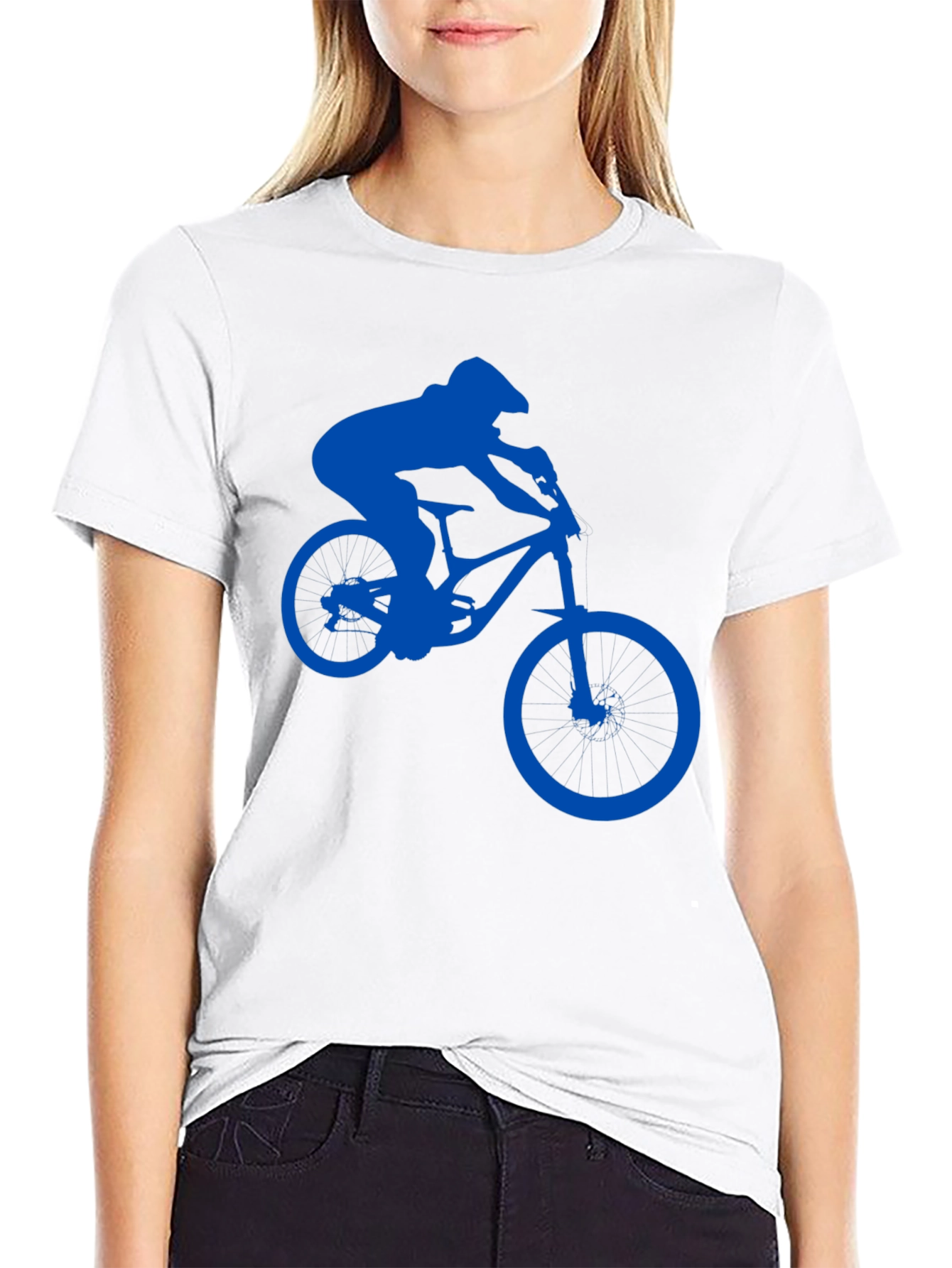 Mountain Biker T-Shirt - Black