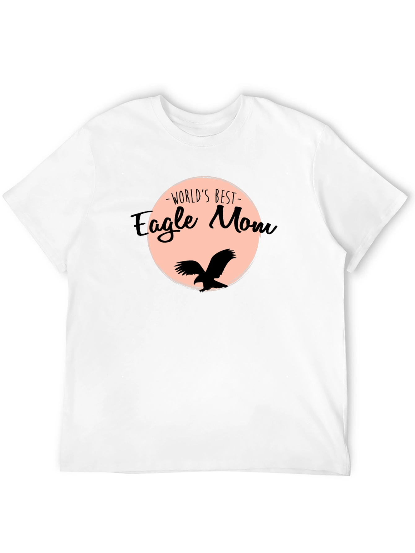 Worlds Best Eagle Mom Graphic T-Shirt