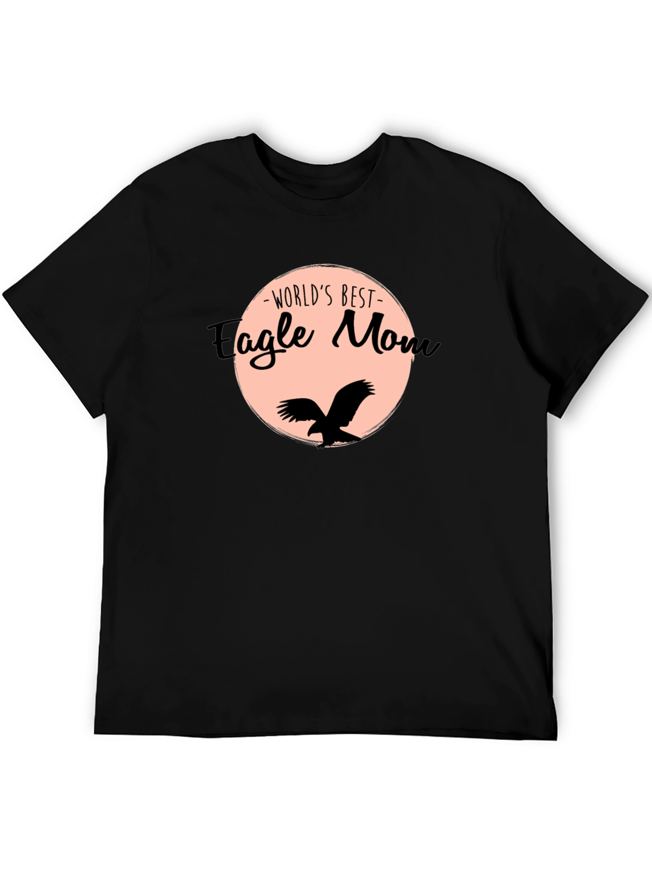 Worlds Best Eagle Mom Graphic T-Shirt