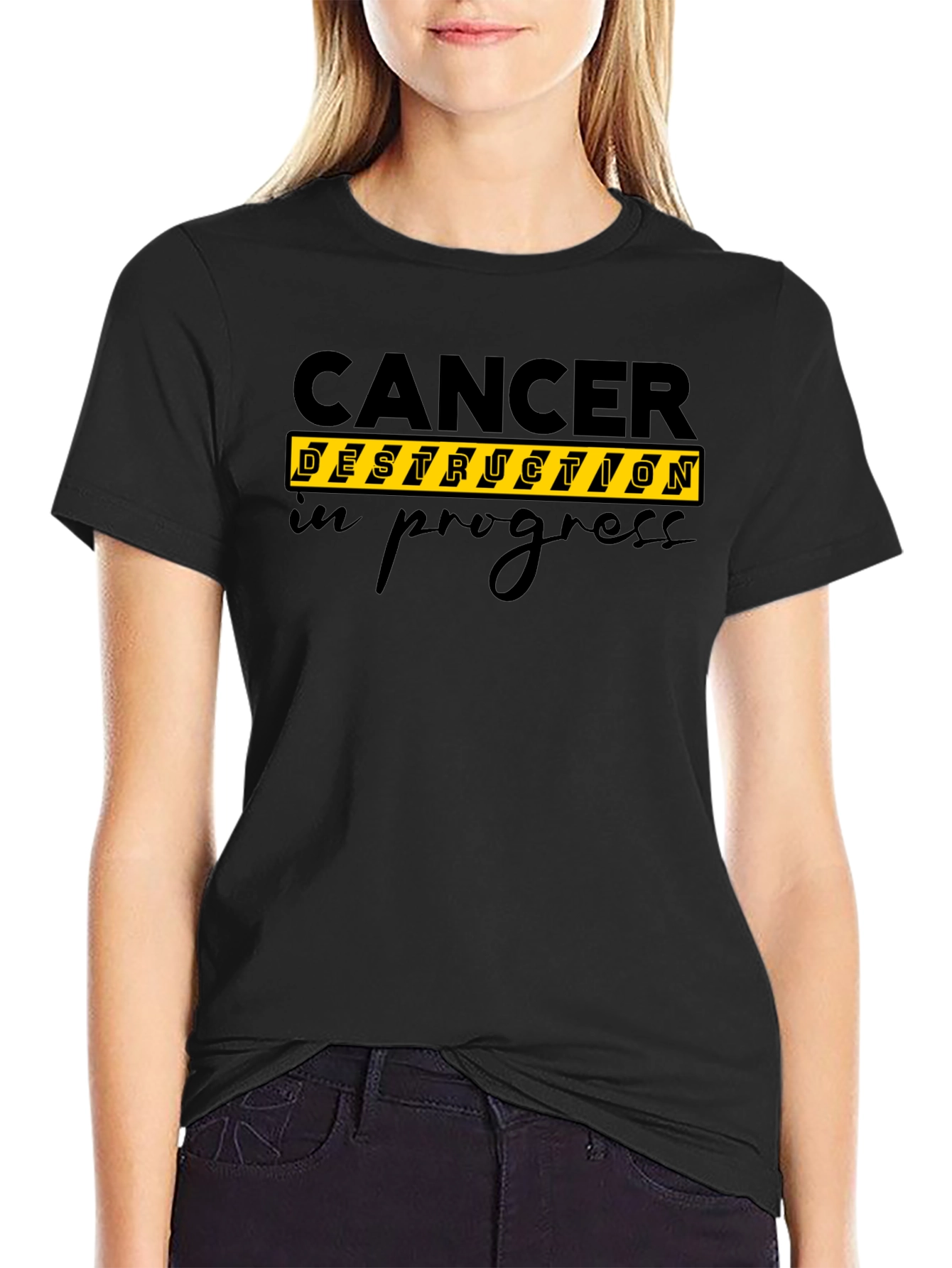 Cancer Destruction In Progress T-Shirt