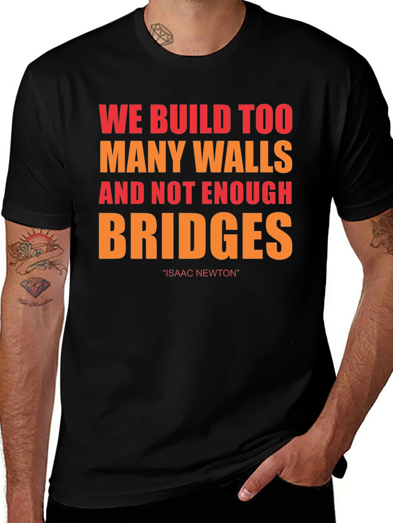 Inspirational Walls & Bridges Graphic Tee