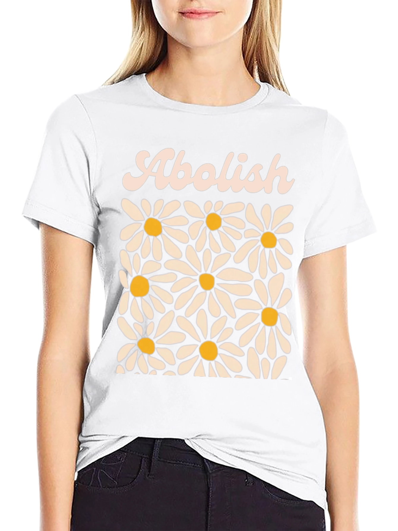 Abolish Daisy Graphic T-Shirt