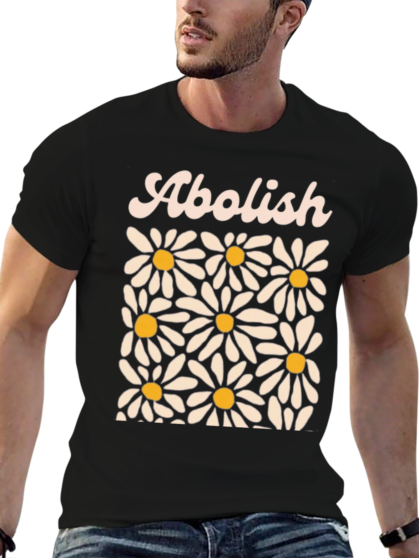 Abolish Daisy Graphic T-Shirt