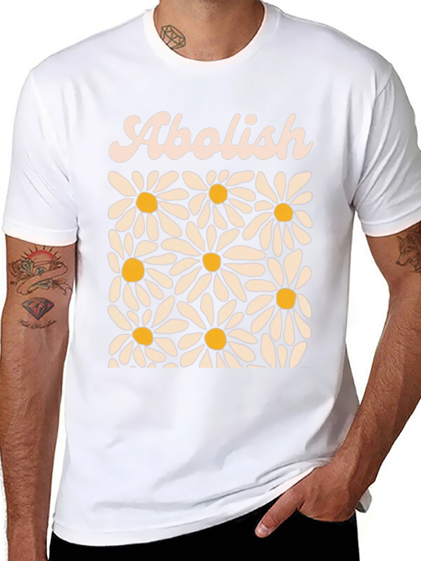 Abolish Daisy Graphic T-Shirt