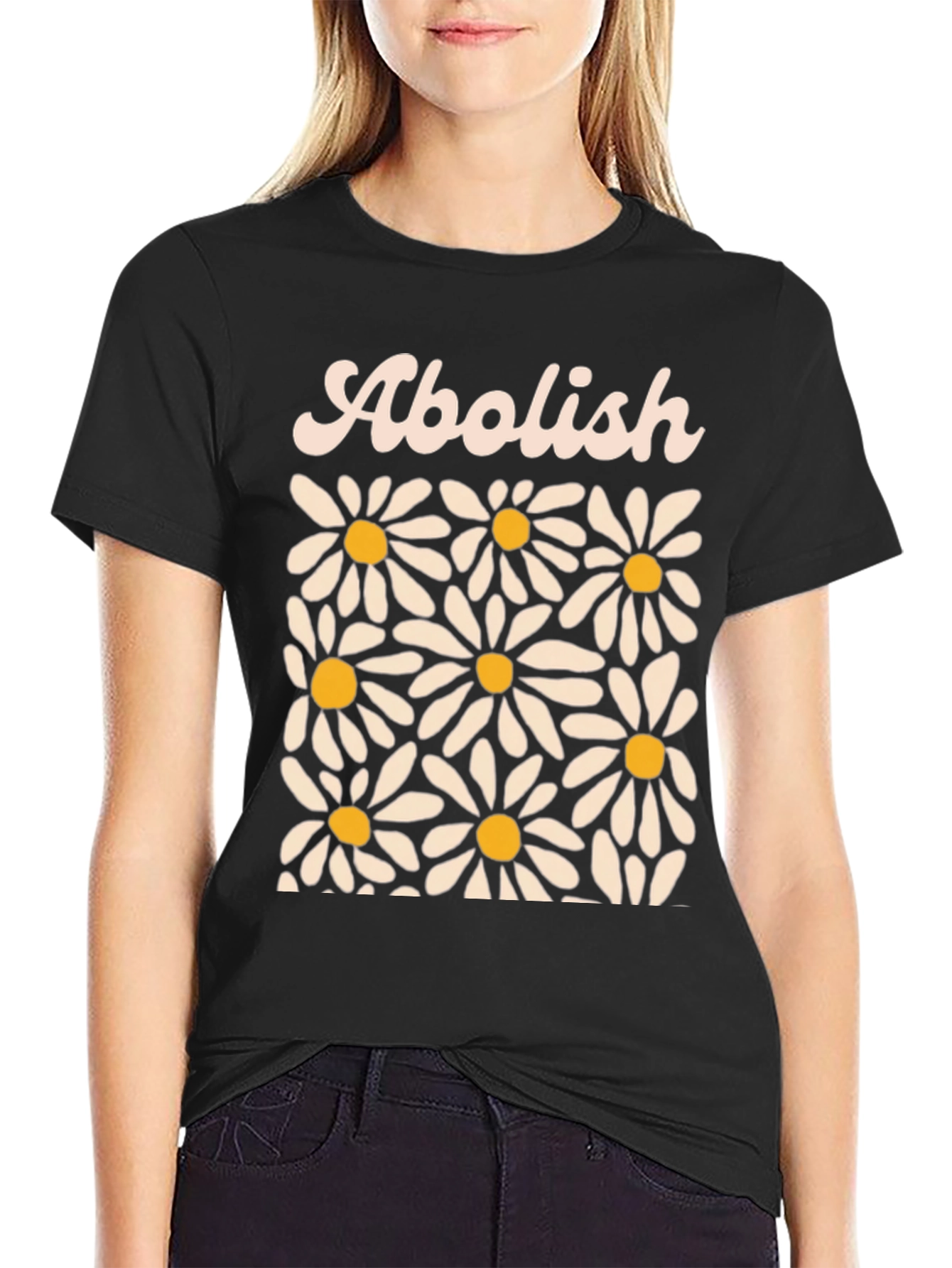 Abolish Daisy Graphic T-Shirt