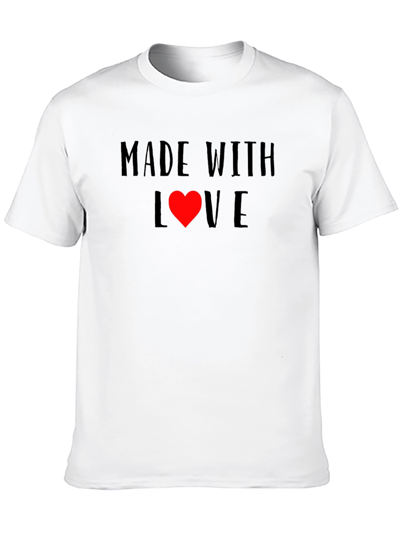 Made With Love Black T-Shirt