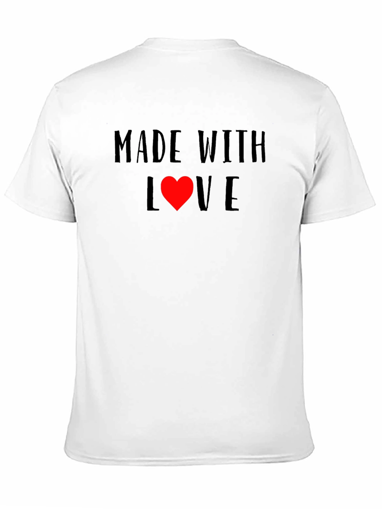 Made With Love Black T-Shirt