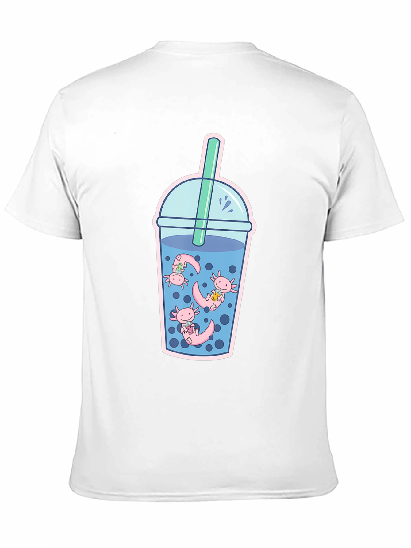 Axolotl Bubble Tea Graphic Tee