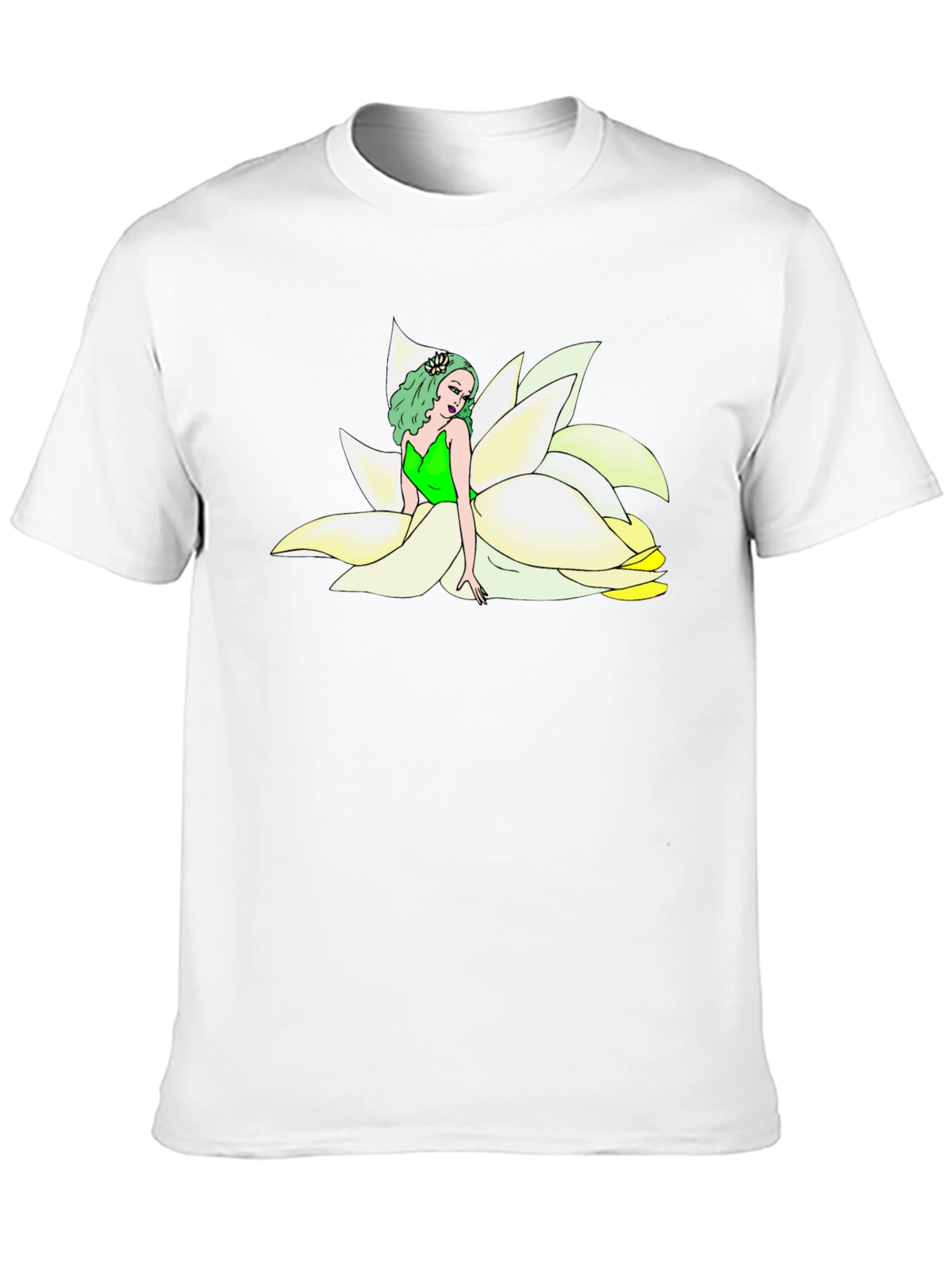 Floral Fairy T-Shirt - Unique Graphic Tee