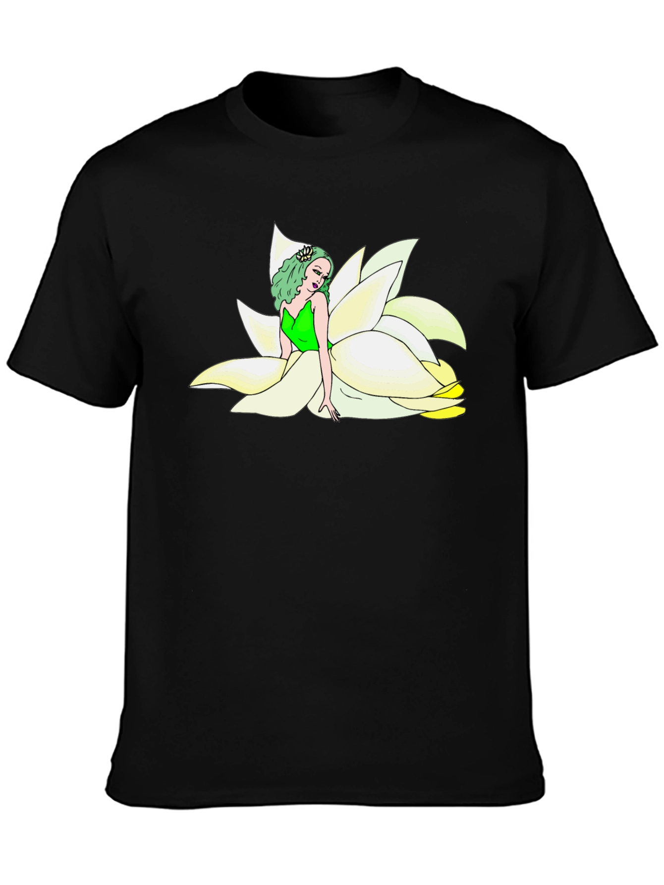 Floral Fairy T-Shirt - Unique Graphic Tee