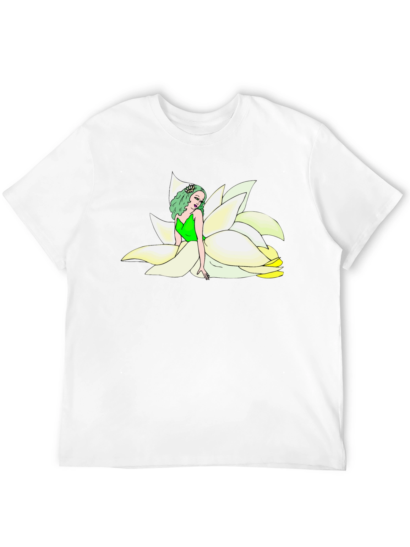 Floral Fairy T-Shirt - Unique Graphic Tee