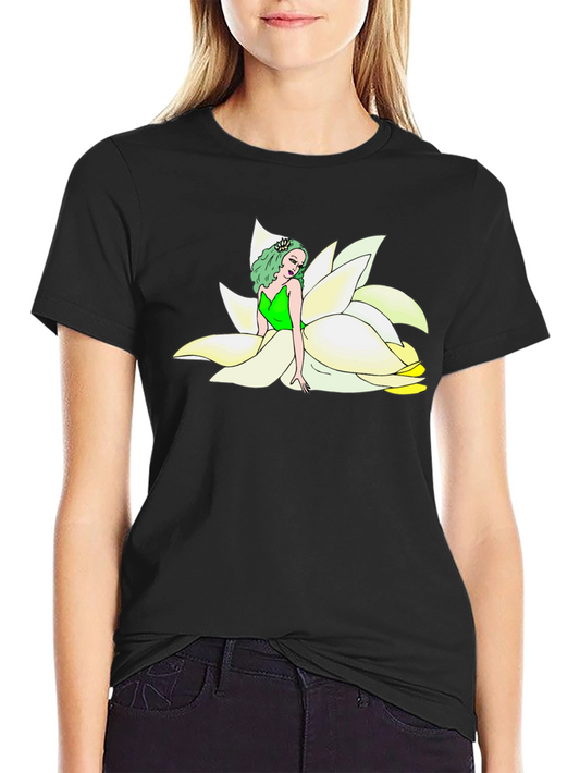 Floral Fairy T-Shirt - Unique Graphic Tee