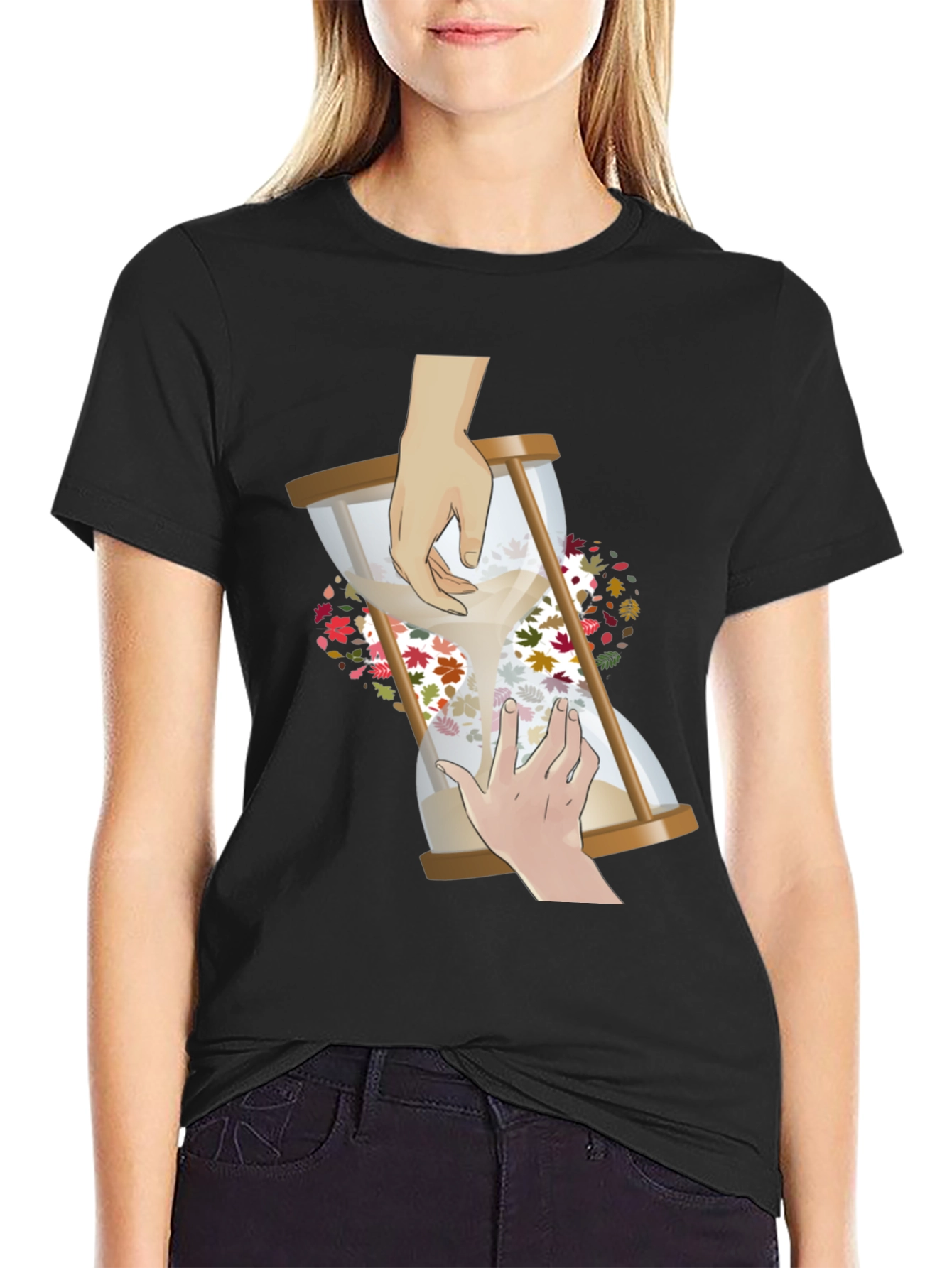 Hourglass Hands Graphic Tee