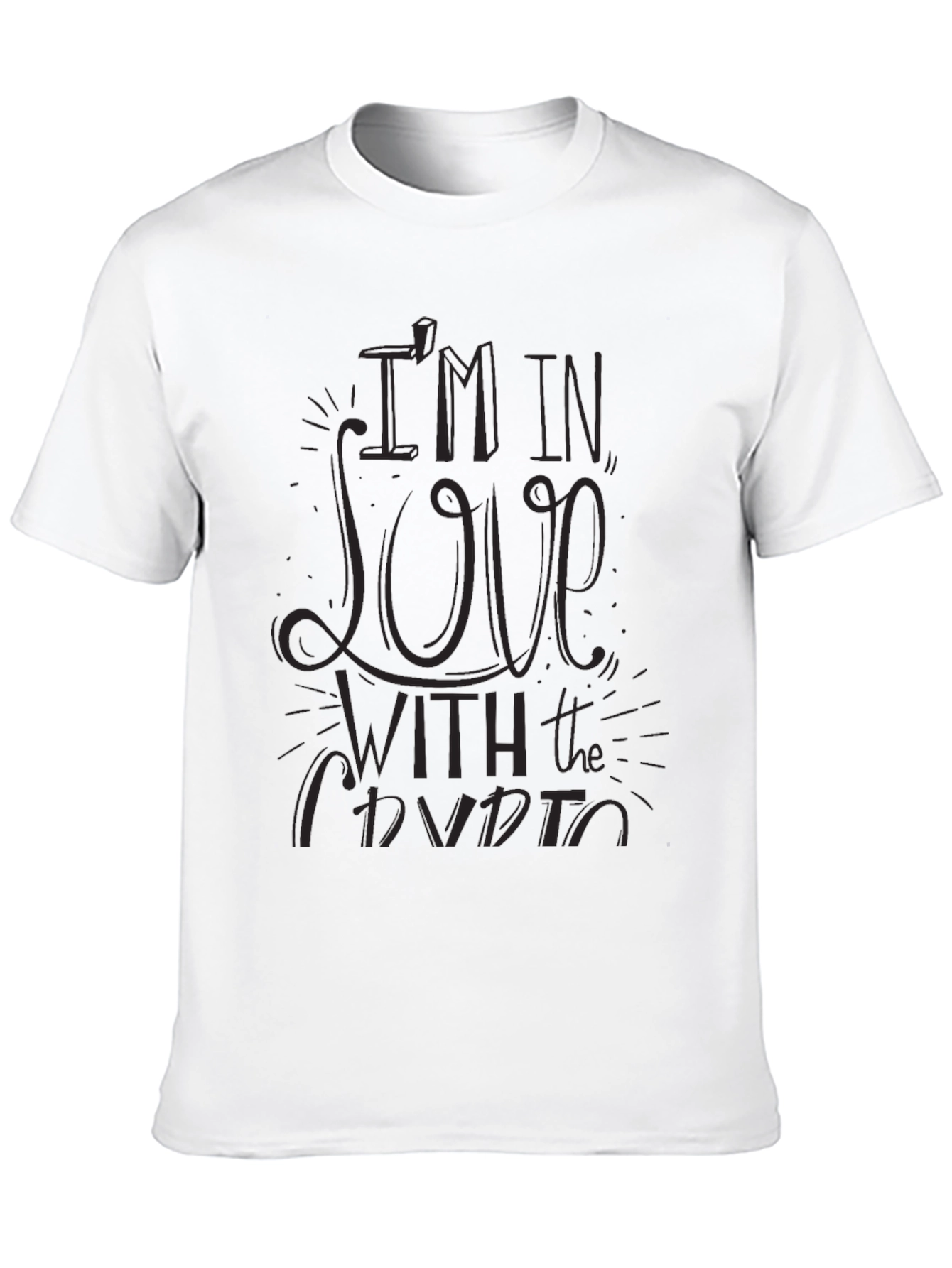 Crypto Lovers Black T-Shirt