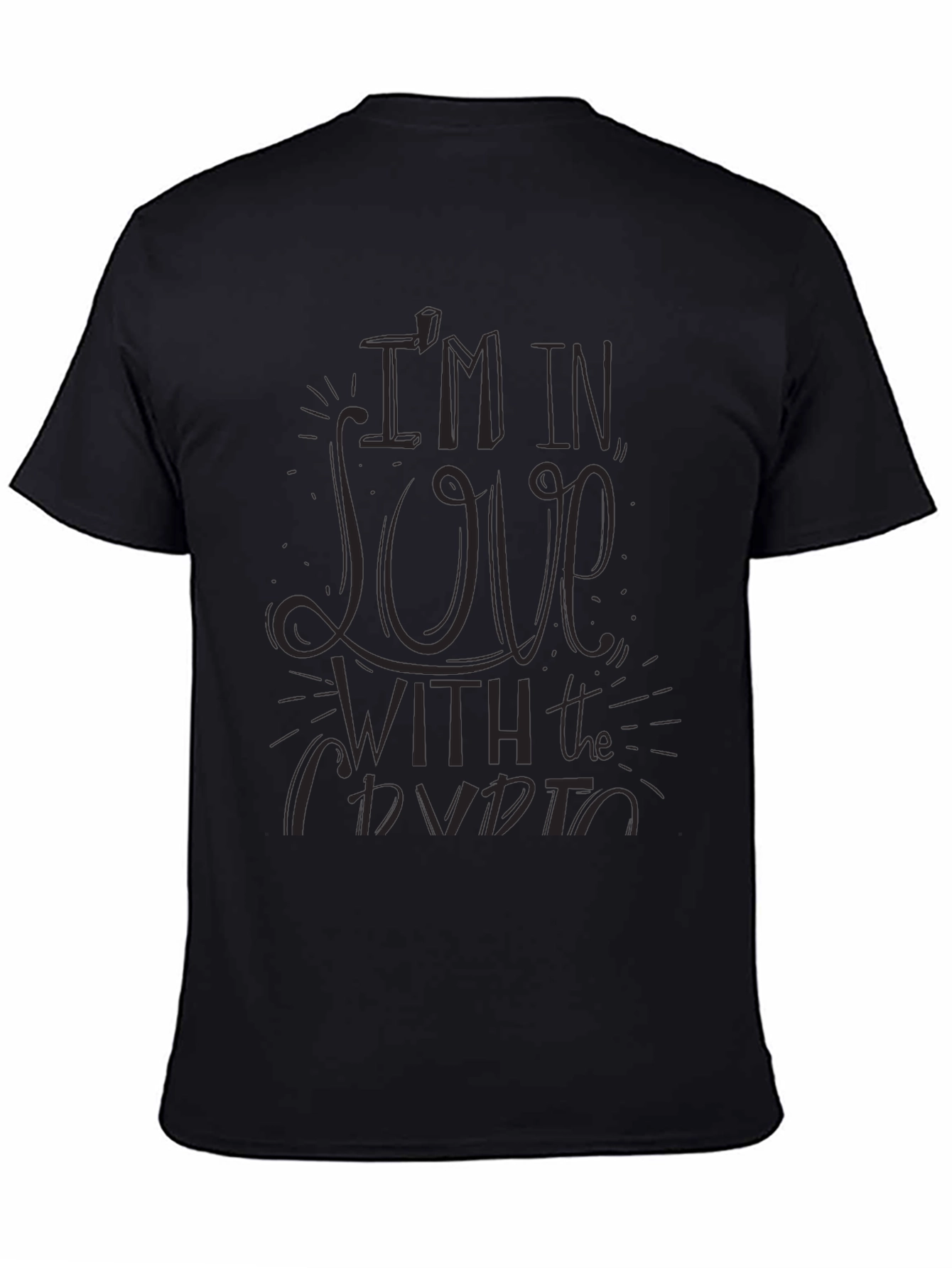 Crypto Lovers Black T-Shirt
