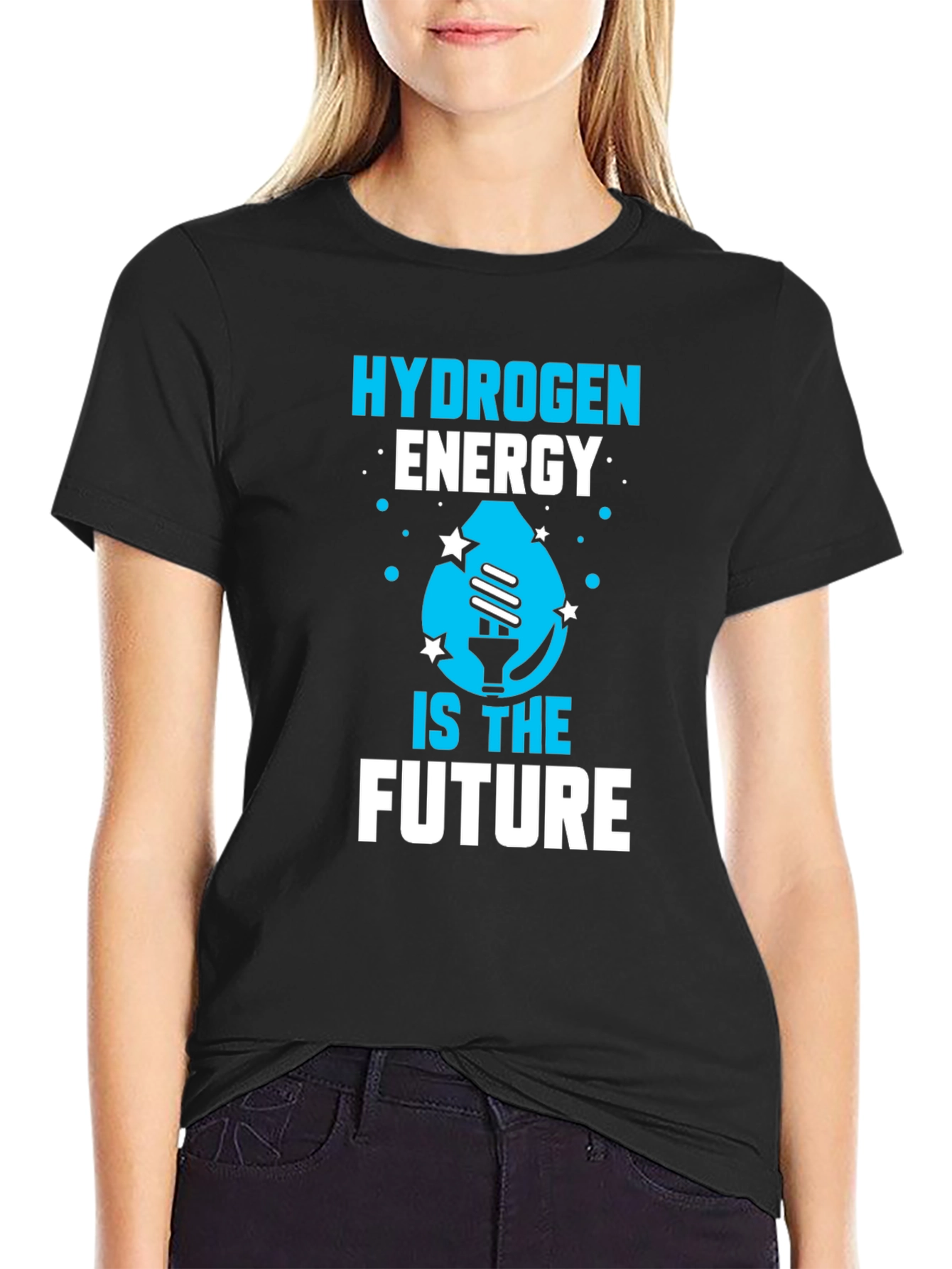 Hydrogen Energy Future T-Shirt - Eco-Friendly Design