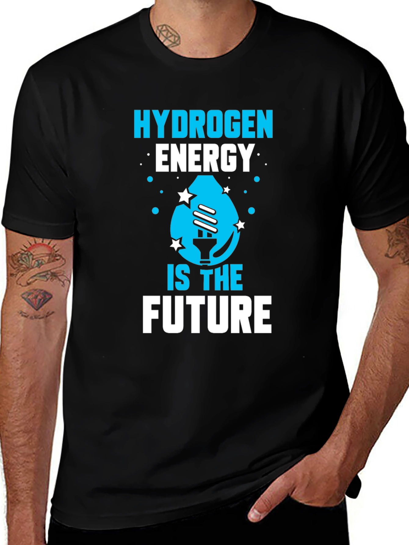 Hydrogen Energy Future T-Shirt - Eco-Friendly Design